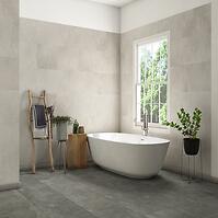 Obkladovy panel SPC 68092 Concrete Light Grey 39,2x118cm 3mm