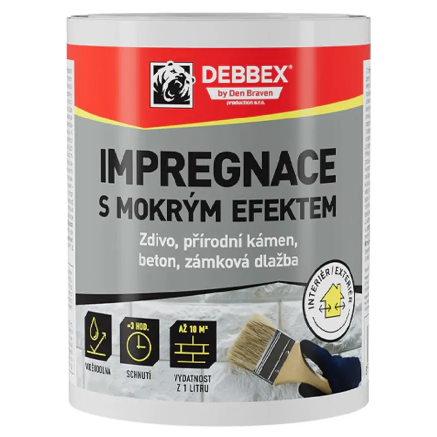 Debbex impregnácia na murivo s mokrým efektom 1 l