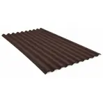 Hnedá vlnitá bitúmenová doska 0,86 x 2,00 (1,72 m2)