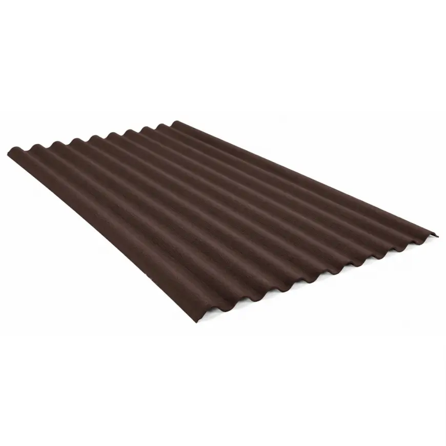 Hnedá vlnitá bitúmenová doska 0,86 x 2,00 (1,72 m2)
