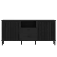 TV stolík Lusaka LUSF01 U201/U201 2D2S grafit