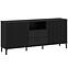 TV stolík Lusaka LUSF01 U201/U201 2D2S grafit,4