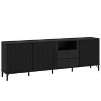 TV stolík Lusaka LUSF02 U201/U201 3D2S grafit