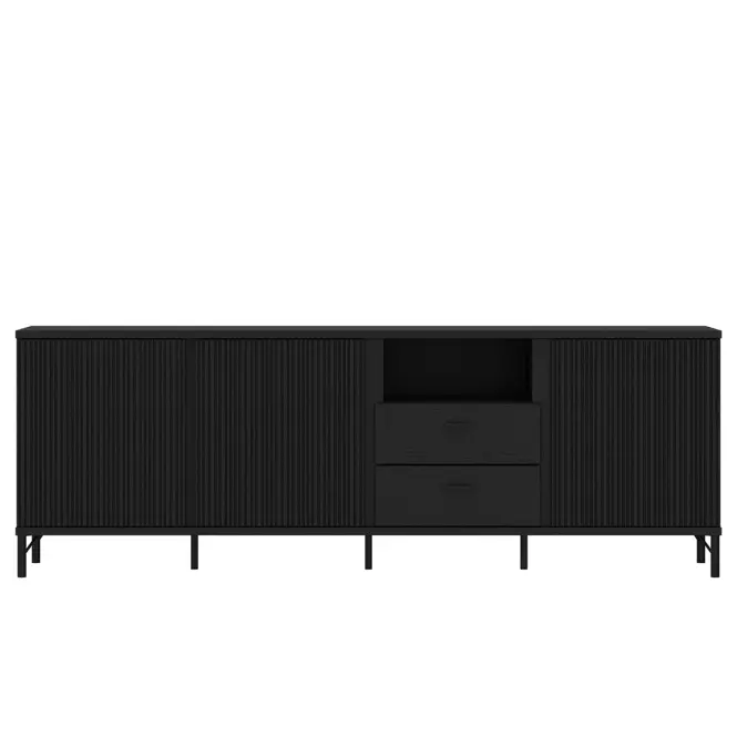 TV stolík Lusaka LUSF02 U201/U201 3D2S grafit,3