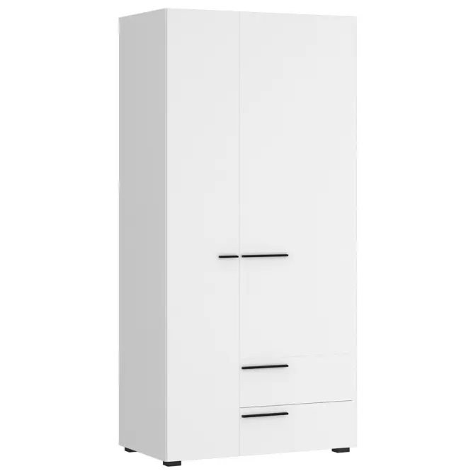 Skriňa Marlow MRLS02 2D2S biela alpská