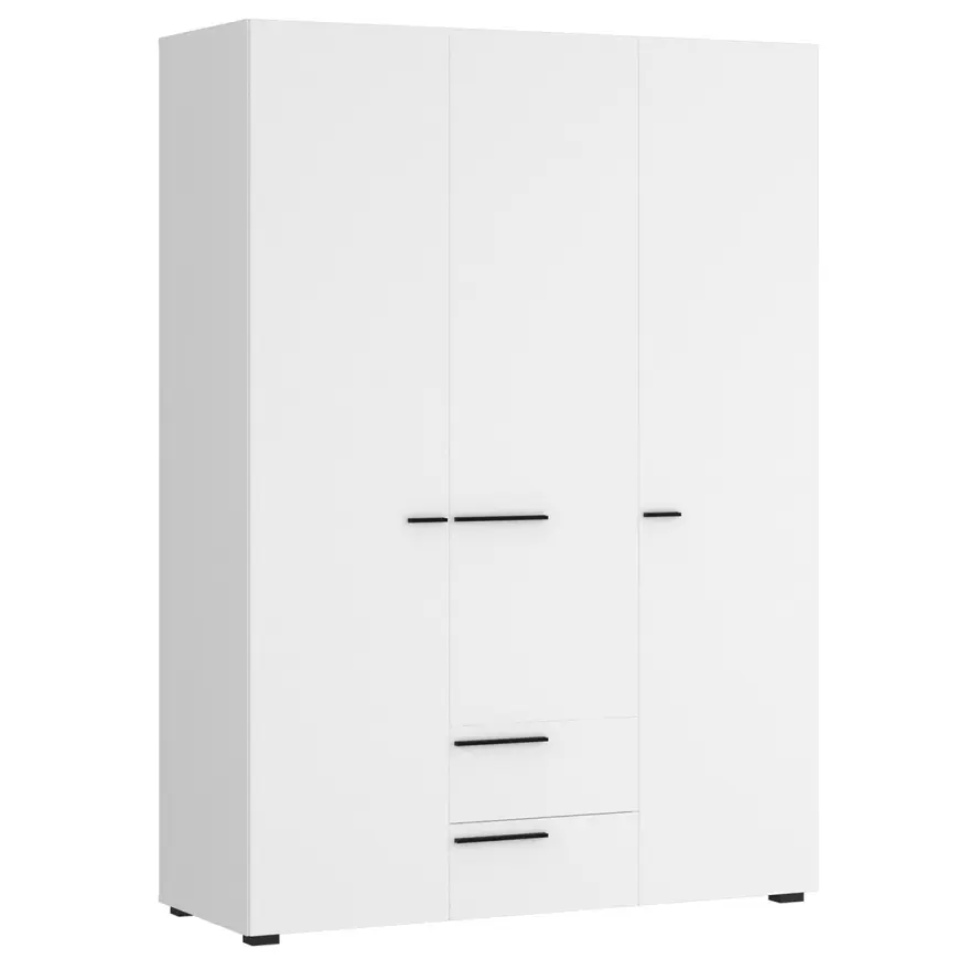 Skriňa Marlow MRLS03 3D2S biela alpská