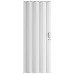 Zhrňovacie dvere PVC Milano Off-White