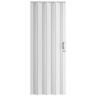 Zhrňovacie dvere PVC Milano Off-White