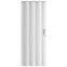 Zhrňovacie dvere PVC Milano Off-White