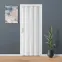 Zhrňovacie dvere PVC Milano Off-White,4