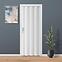 Zhrňovacie dvere PVC Milano Off-White,4