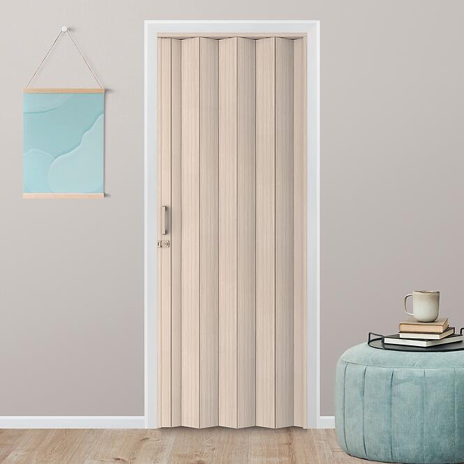 Zhrňovacie dvere PVC Milano Roble Glacial,4