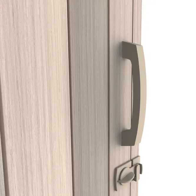 Zhrňovacie dvere PVC Milano Roble Glacial,5