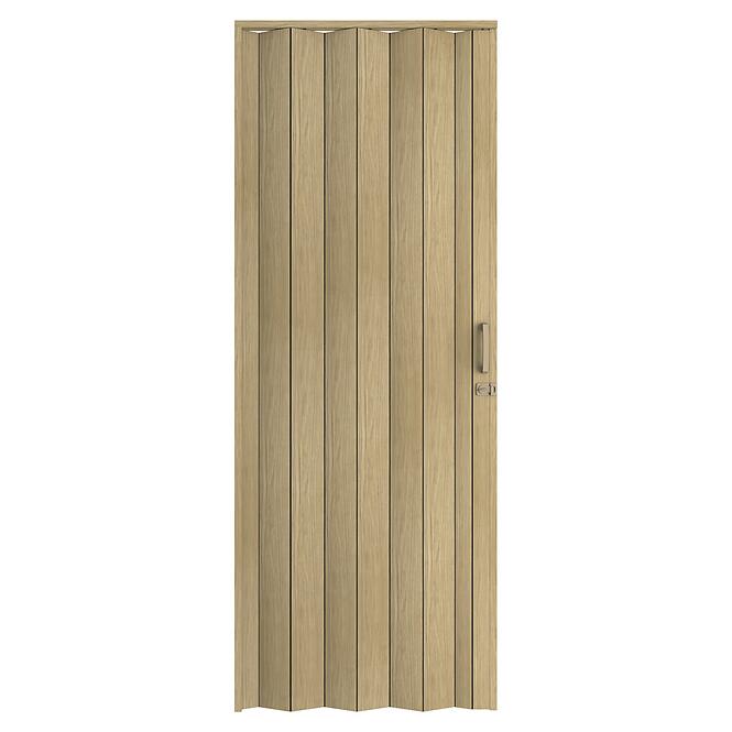 Zhrňovacie dvere PVC Milano Roble Sonoma