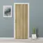 Zhrňovacie dvere PVC Milano Roble Sonoma,5