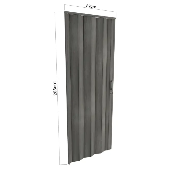 Zhrňovacie dvere PVC Milano Roble Carbonio,3