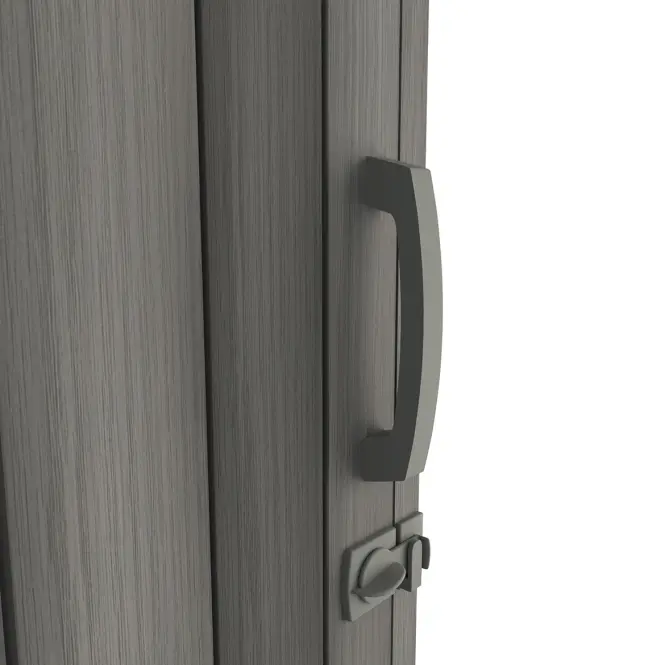 Zhrňovacie dvere PVC Milano Roble Carbonio,4