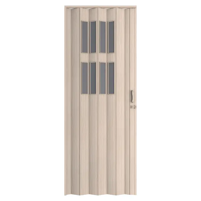 Zhrňovacie dvere PVC Modena Roble Glacial