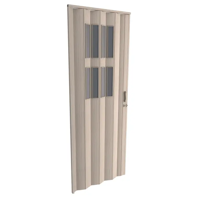 Zhrňovacie dvere PVC Modena Roble Glacial,2