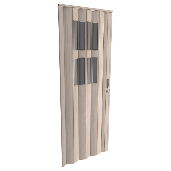 Zhrňovacie dvere PVC Modena Roble Glacial,2