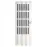 Zhrňovacie dvere PVC Lugano Off-White