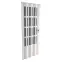 Zhrňovacie dvere PVC Lugano Off-White,2