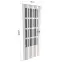 Zhrňovacie dvere PVC Lugano Off-White,3