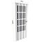 Zhrňovacie dvere PVC Lugano Off-White,3