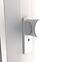 Zhrňovacie dvere PVC Lugano Off-White,4
