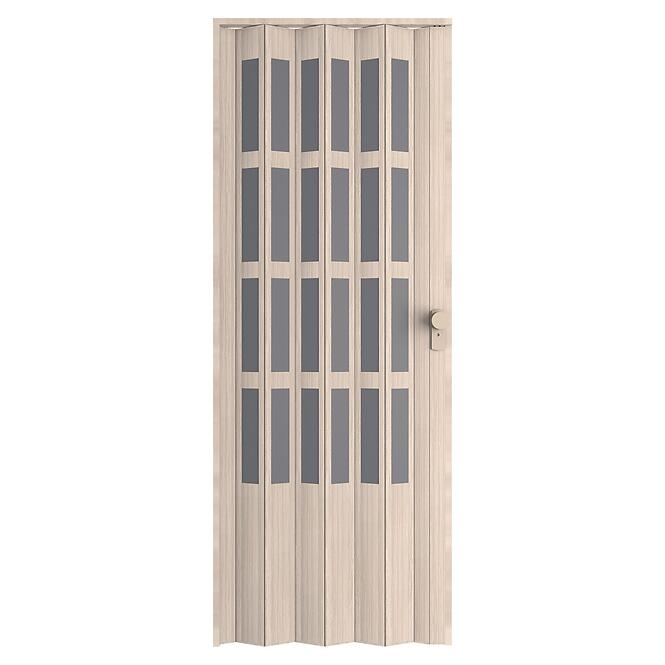 Zhrňovacie dvere PVC Lugano Roble Glacial