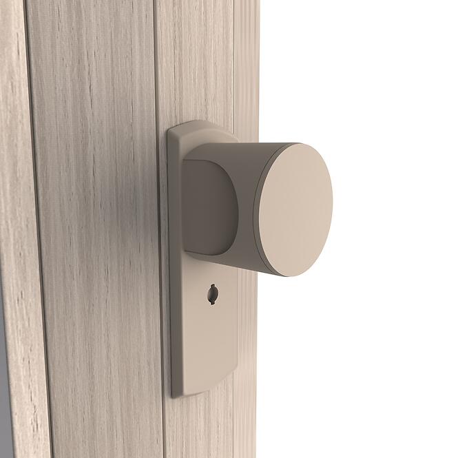 Zhrňovacie dvere PVC Lugano Roble Glacial,4