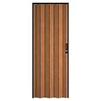 Zhrňovacie dvere PVC Blacktie Roble Dorado