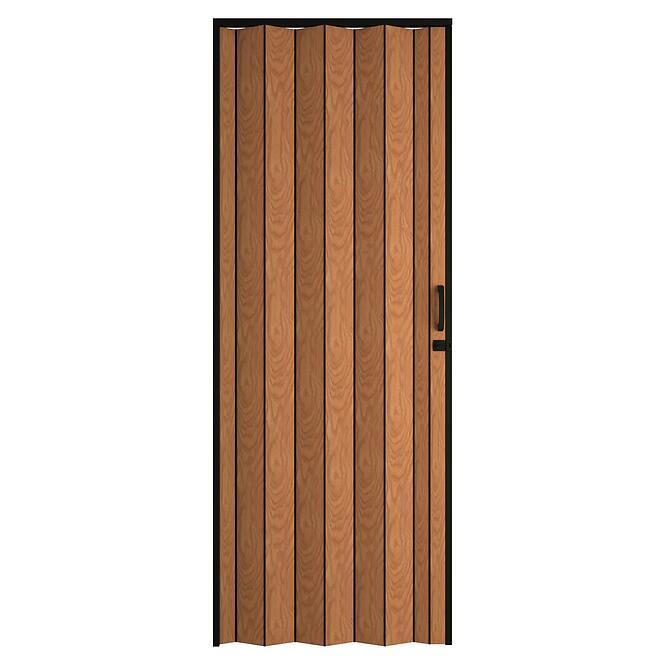 Zhrňovacie dvere PVC Blacktie Roble Dorado
