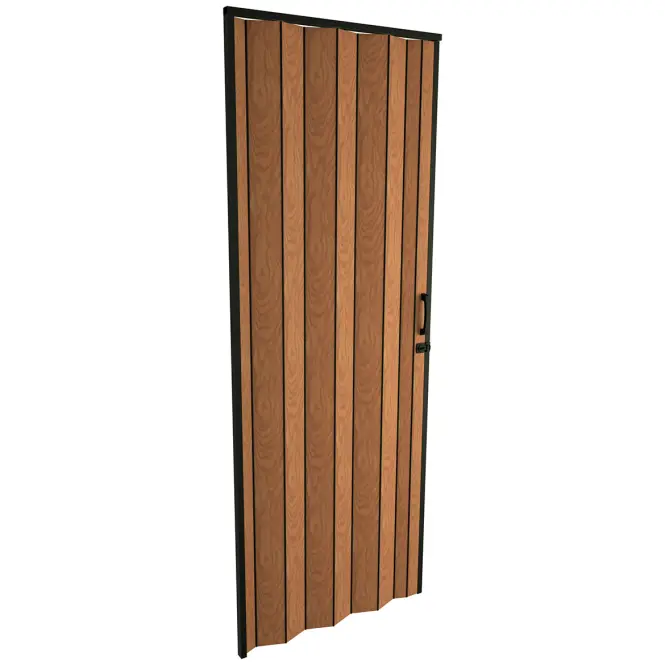 Zhrňovacie dvere PVC Blacktie Roble Dorado,2