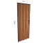 Zhrňovacie dvere PVC Blacktie Roble Dorado,3