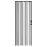 Zhrňovacie dvere PVC Blacktie Off-White