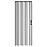 Zhrňovacie dvere PVC Blacktie Off-White
