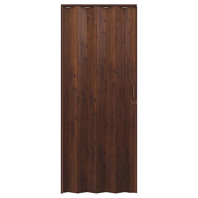Zhrňovacie dvere PVC Amalfi Plus Brown Volcano