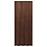 Zhrňovacie dvere PVC Amalfi Plus Brown Volcano