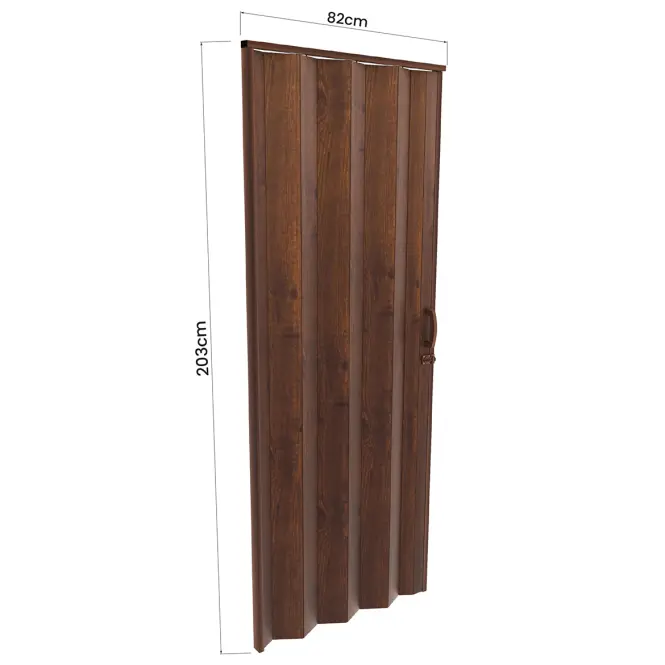 Zhrňovacie dvere PVC Amalfi Plus Brown Volcano,3