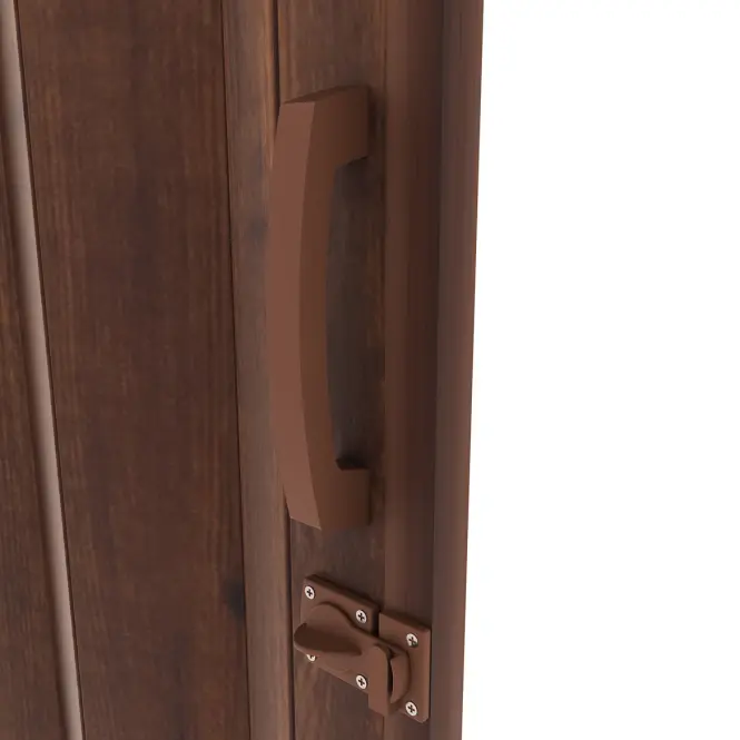 Zhrňovacie dvere PVC Amalfi Plus Brown Volcano,4