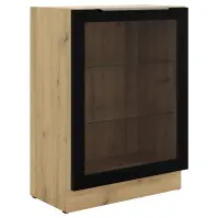 Vitrína Čierna/Artisan 60dw 1f Bb