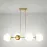 Luster KALDAN 66886 GOLD+WHITE LW4