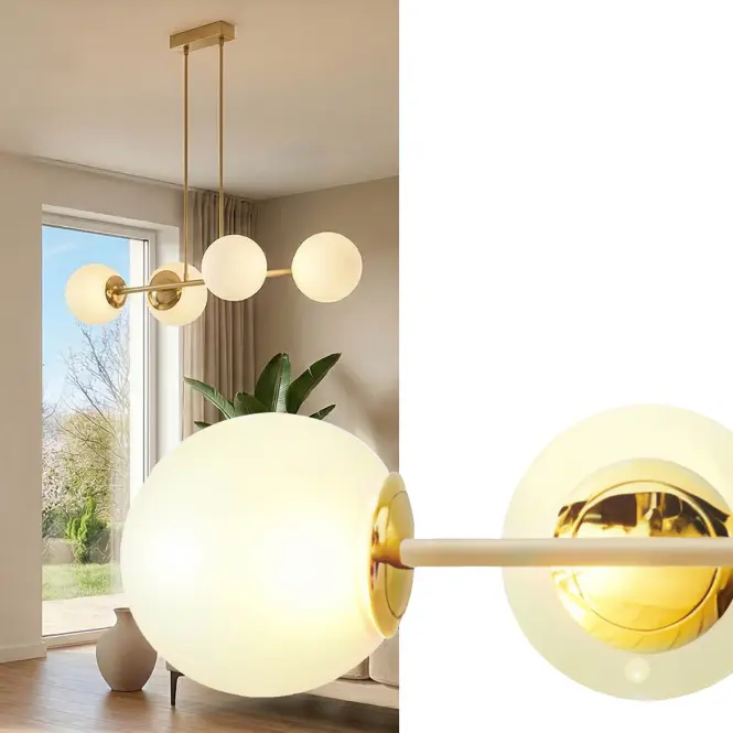 Luster KALDAN 66886 GOLD+WHITE LW4,4