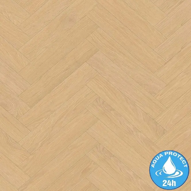 Laminátová podlaha vodeodolná Dub Natural Darcy 8mm AC5 Herringbone K843
