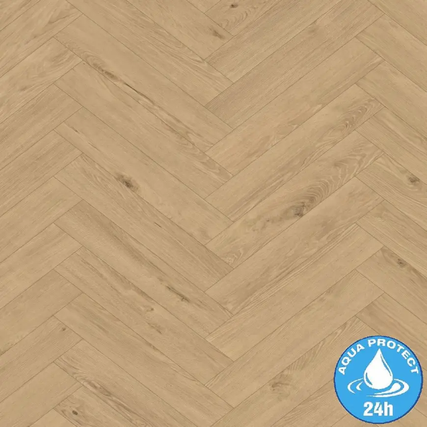 Laminátová podlaha vodeodolná Dub Smoked Montanara 8mm AC5 Herringbone K850