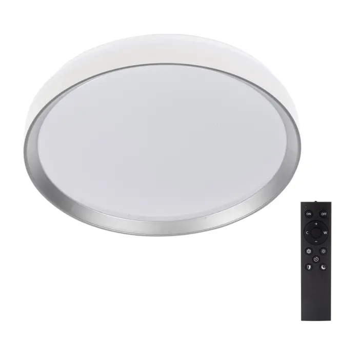 Stropnica LIXAN LED 46280 WHITE/SILVER CCTDIM 47W OK PL1
