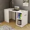 Písací stôl Smart Biely,4