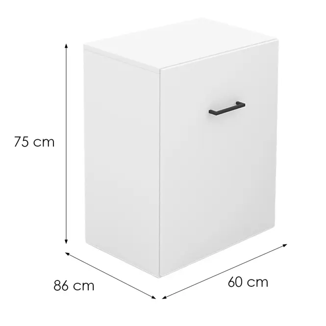 Písací stôl Smart Biely,3