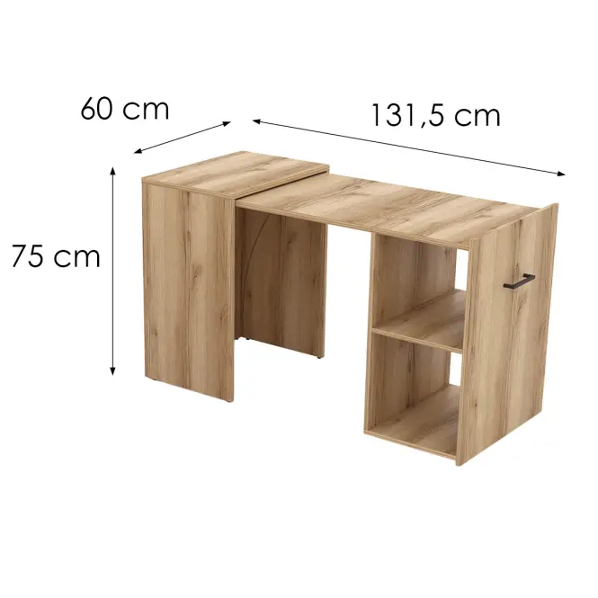 Písací stôl Smart Dub Grand,2